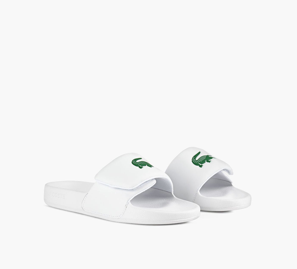 LACOSTE SANDALESERVE en BLANC vue 2