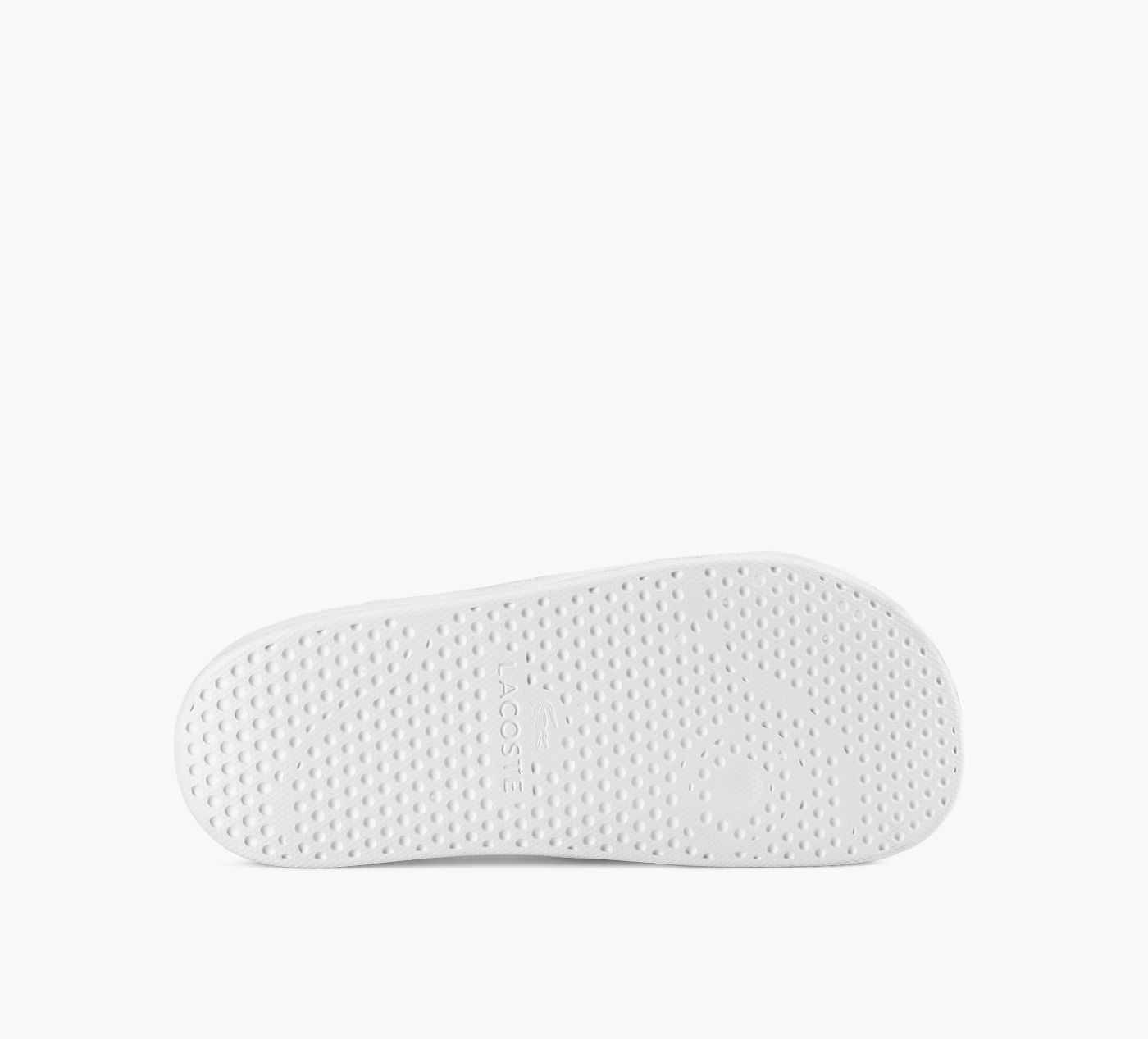 LACOSTE SERVESLIDES00STRAP in WHITE view 6