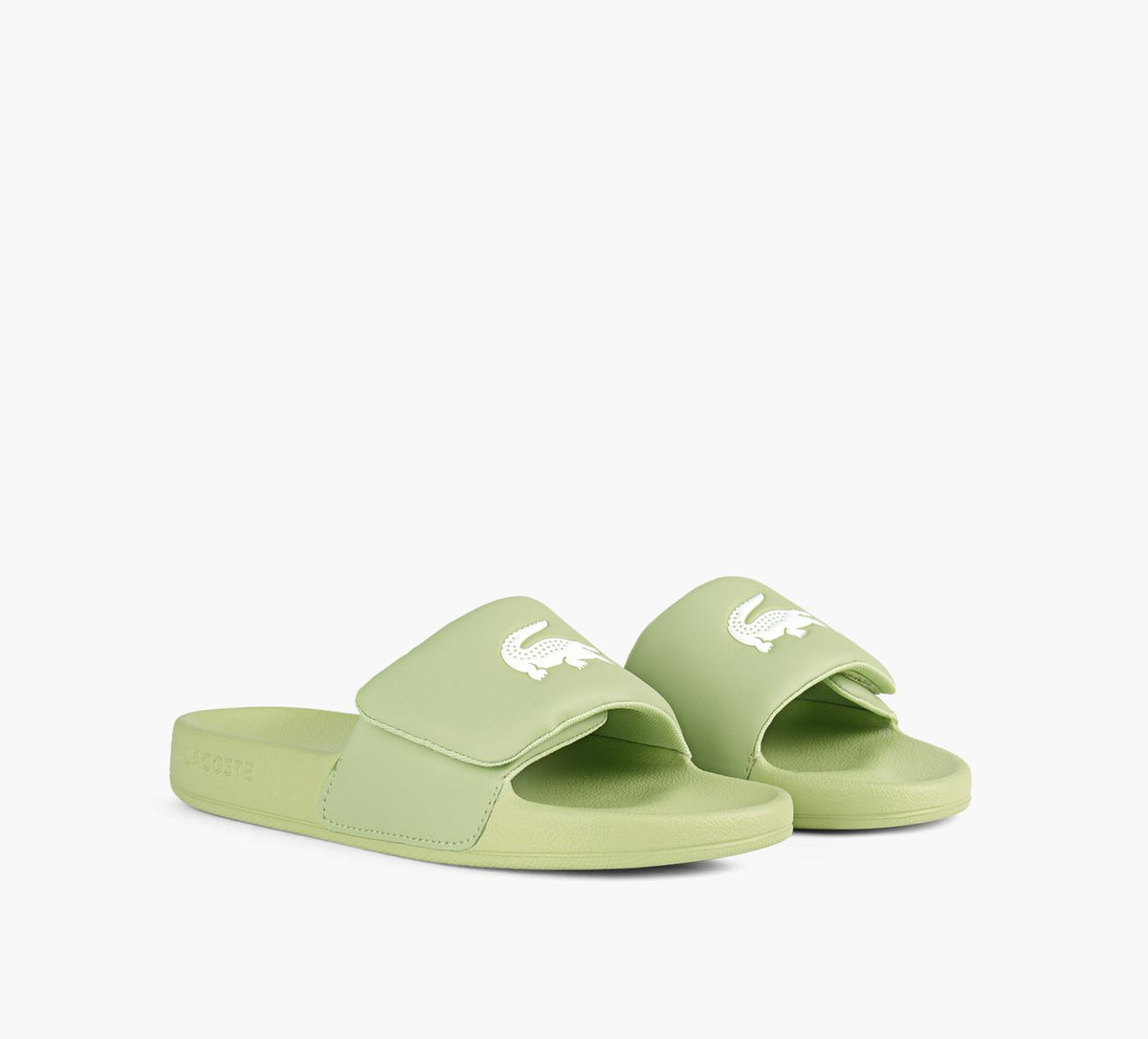 LACOSTE SERVESLIDES00STRAP in GREEN view 2