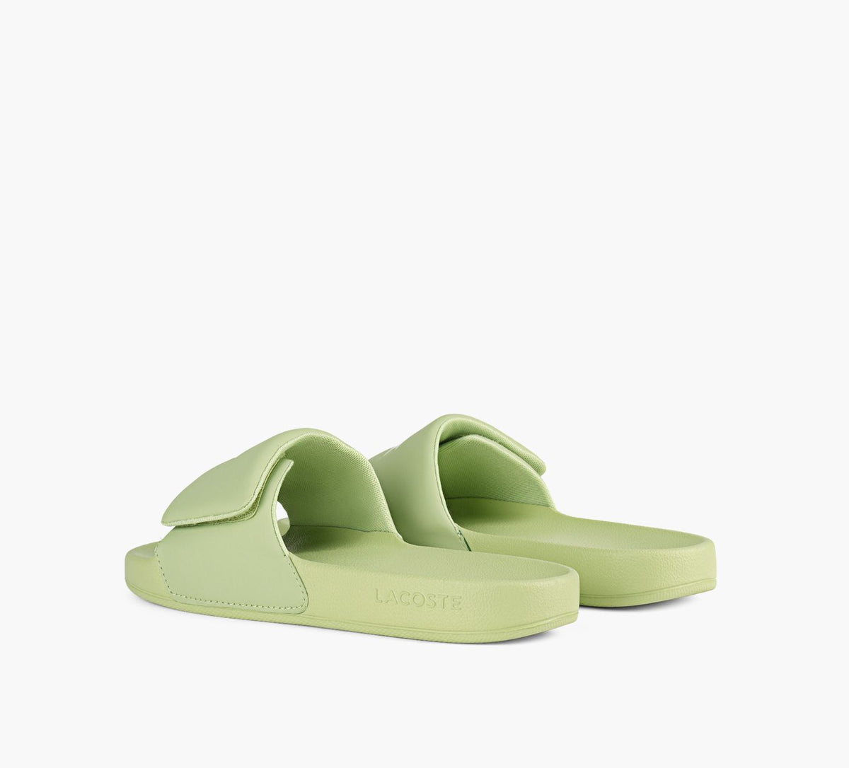 LACOSTE SERVESLIDES00STRAP in GREEN view 3