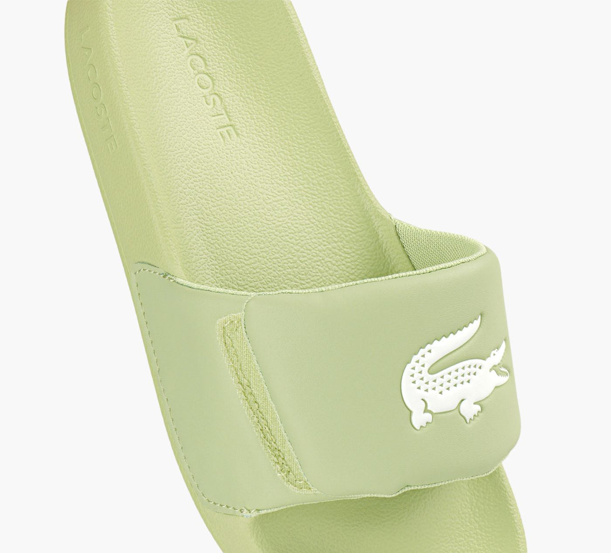 LACOSTE SERVESLIDES00STRAP in GREEN view 7