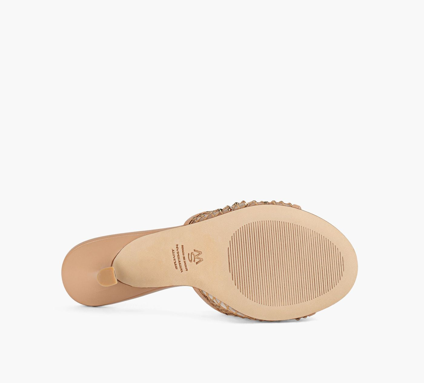 STUART WEITZMAN SANDALEBAREITALLSHINE85 en OR vue 6