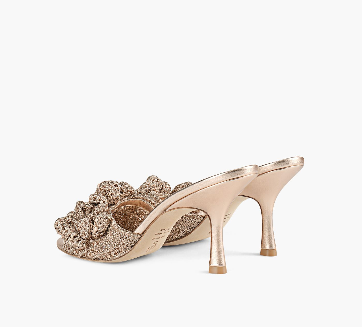 STUART WEITZMAN SANDALELOTUS85 en OR vue 3