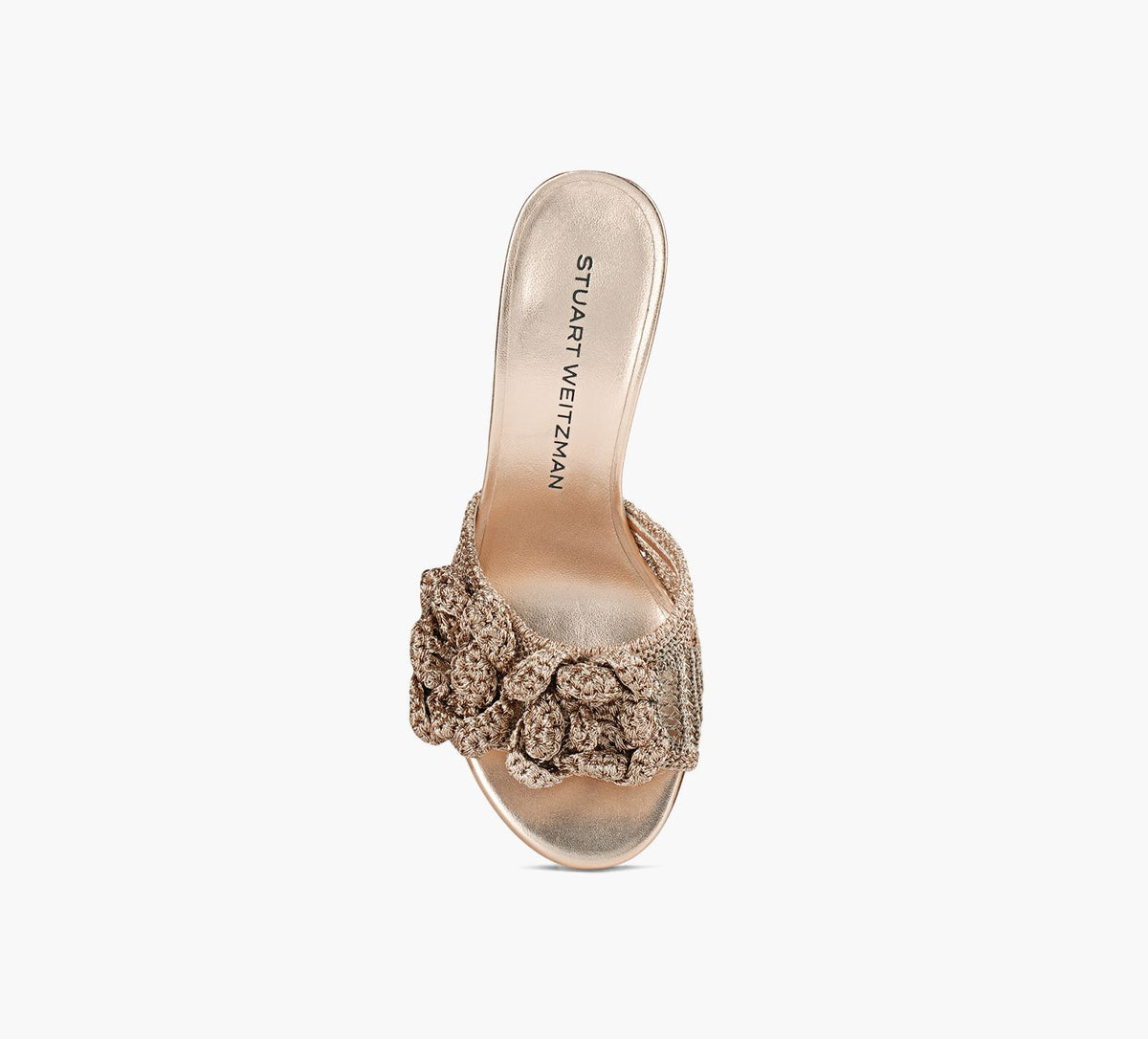 STUART WEITZMAN SANDALELOTUS85 en OR vue 1c