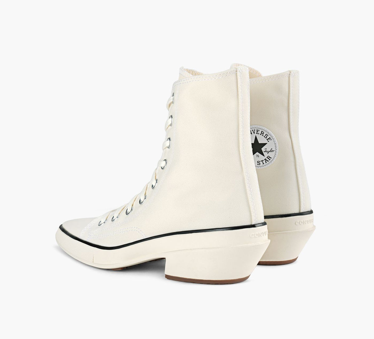 CONVERSE CHUCK70DELUXEPOINTEDHAUTE en BLANC vue 3