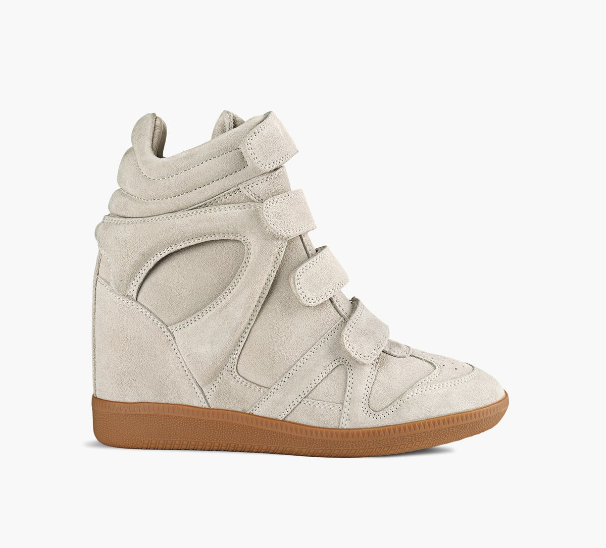 B2 FRANKLINWEDGESNEAKER in TAUPE