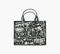 MARC JACOBS FOURRETOUTTHEMEDIUMTOTE en NOIR