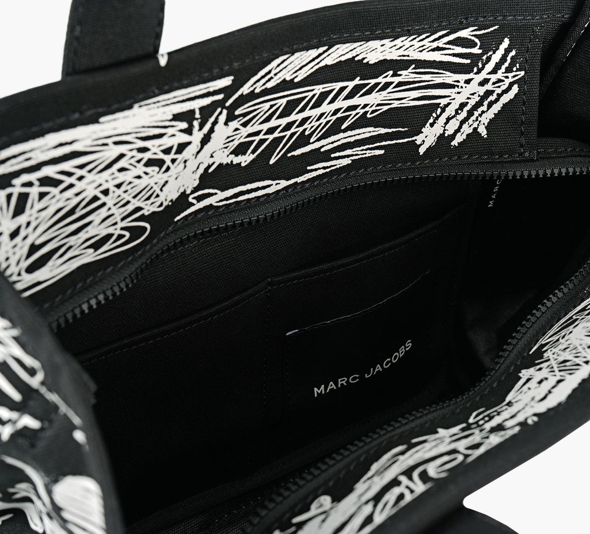 MARC JACOBS FOURRETOUTTHEMEDIUMTOTE en NOIR vue 3