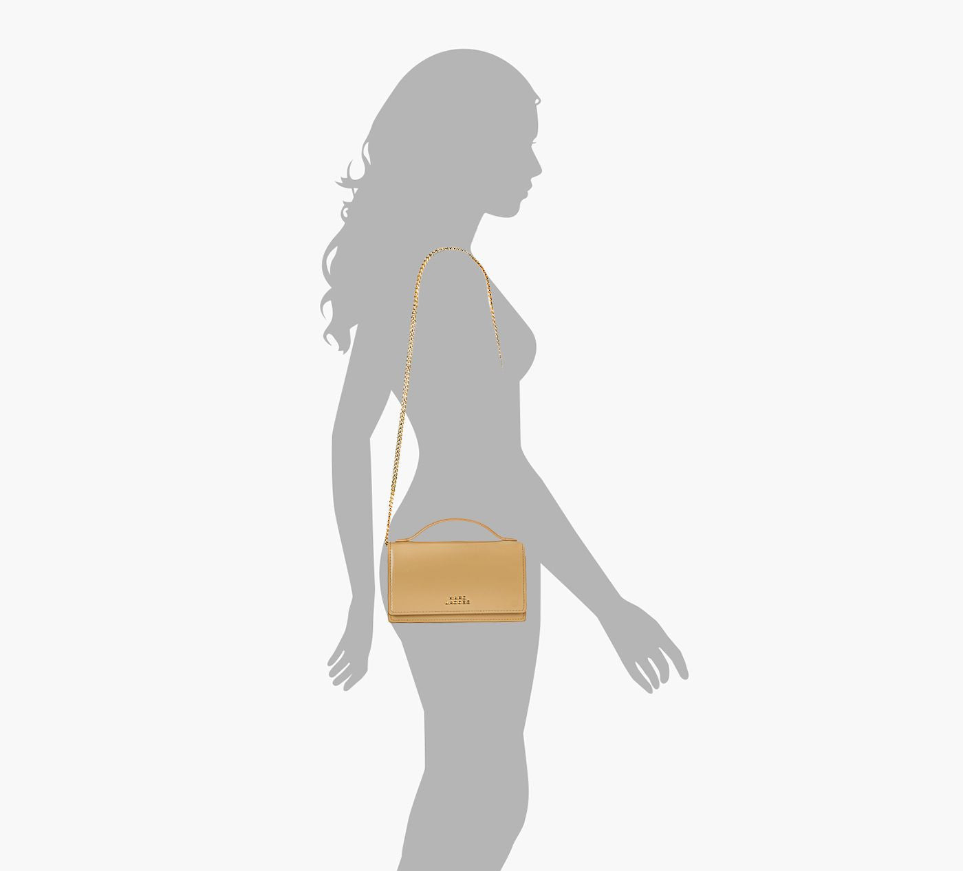 MARC JACOBS MINISACTHEMIRROR en BEIGE vue 4