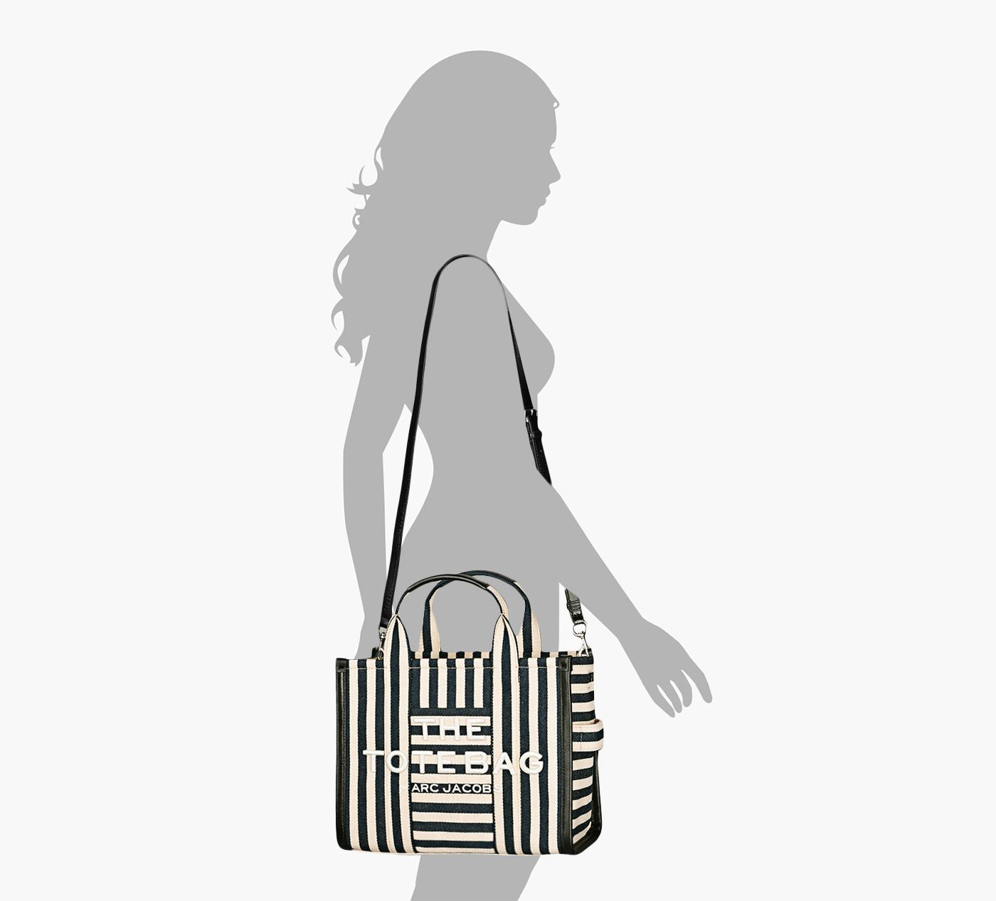MARC JACOBS THEMEDIUMTOTE in BLUE view 4
