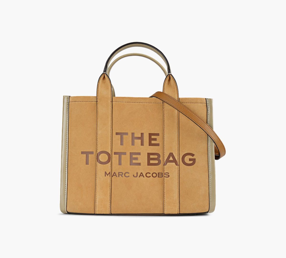 MARC JACOBS THEMEDIUMTOTE in TAN