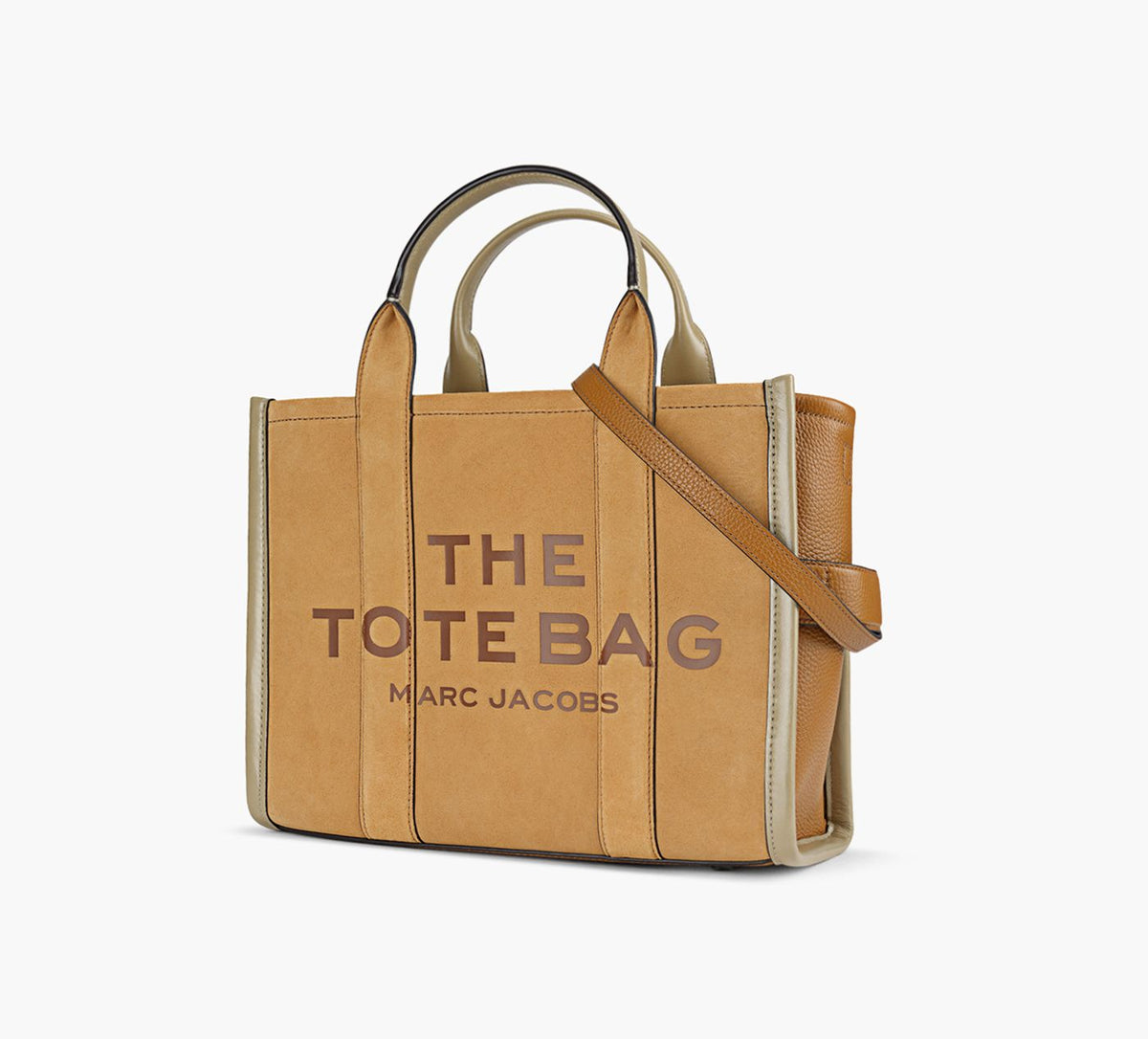 MARC JACOBS FOURRETOUTTHEMEDIUMTOTE en TAN vue 2