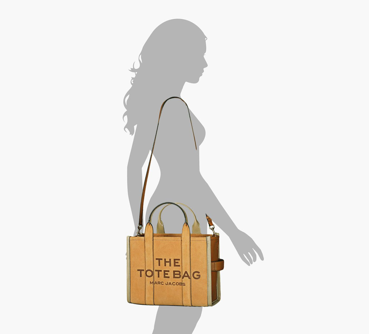 MARC JACOBS FOURRETOUTTHEMEDIUMTOTE en TAN vue 4
