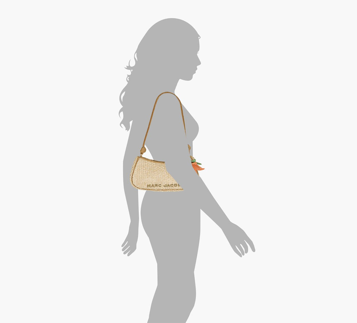 MARC JACOBS SACTHESHOULDERBAG en BEIGE vue 1c