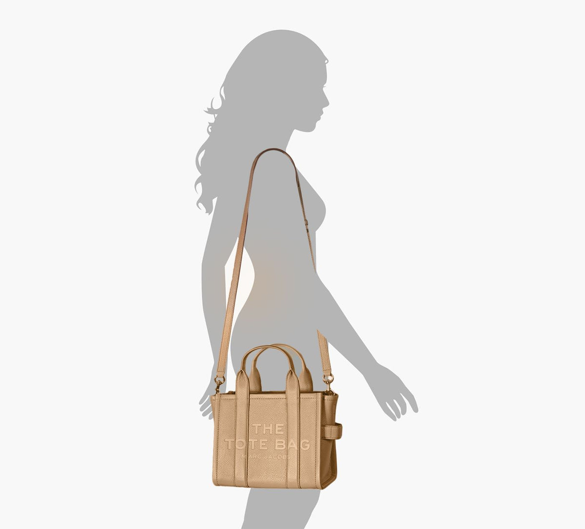 MARC JACOBS THESMALLTOTE in BEIGE view 6