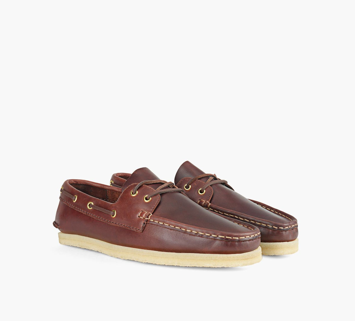 CLARKS ORIGINALS GODNEYBOAT in BURGUNDY view 2