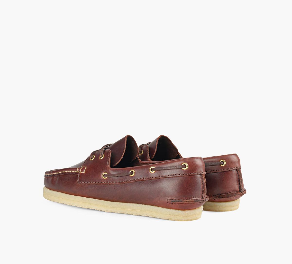 CLARKS ORIGINALS GODNEYBOAT in BURGUNDY view 3