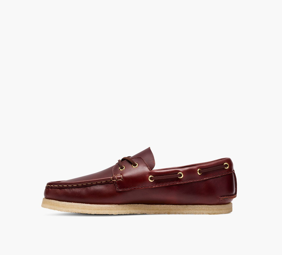 CLARKS ORIGINALS GODNEYBOAT in BURGUNDY view 7