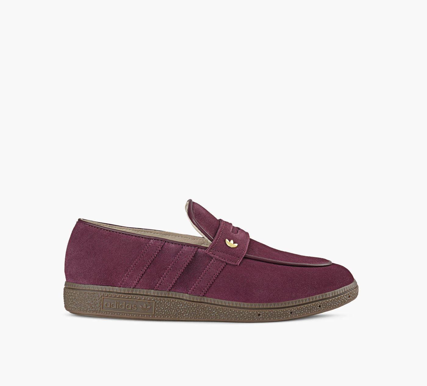 ADIDAS HANDBALLLOAFER in BURGUNDY