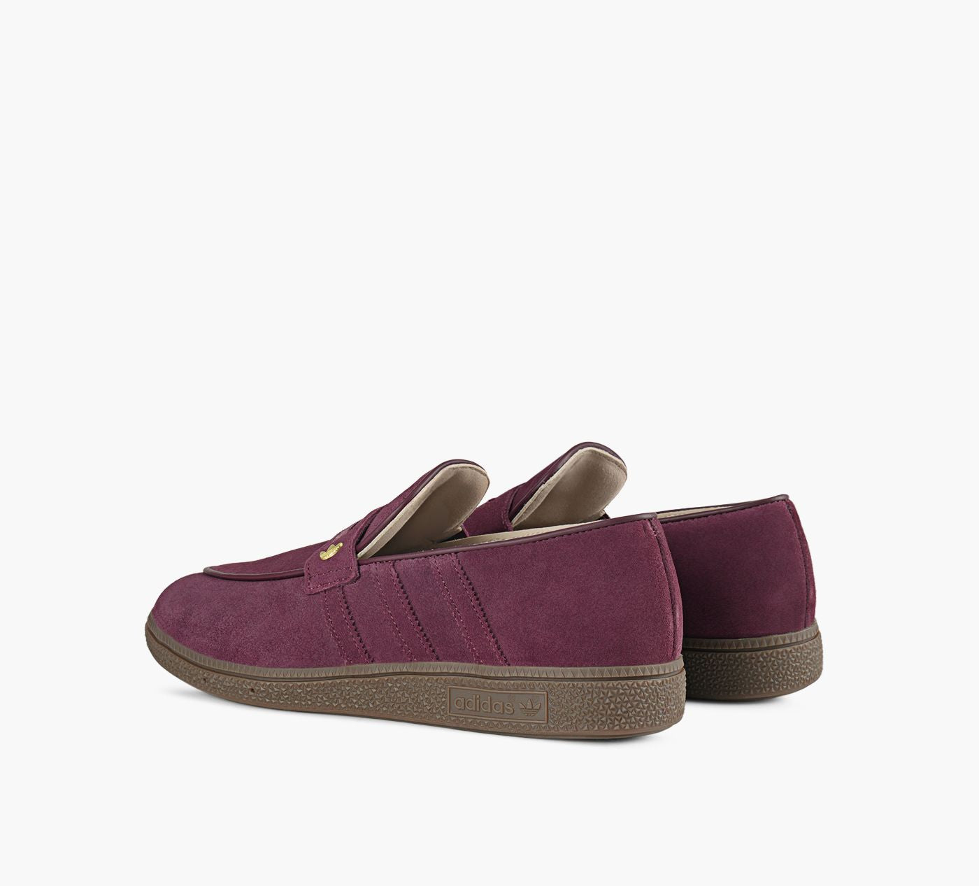 ADIDAS HANDBALLLOAFER in BURGUNDY view 3