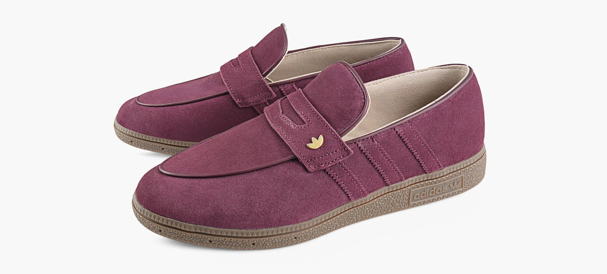 ADIDAS HANDBALLLOAFER in BURGUNDY view 4