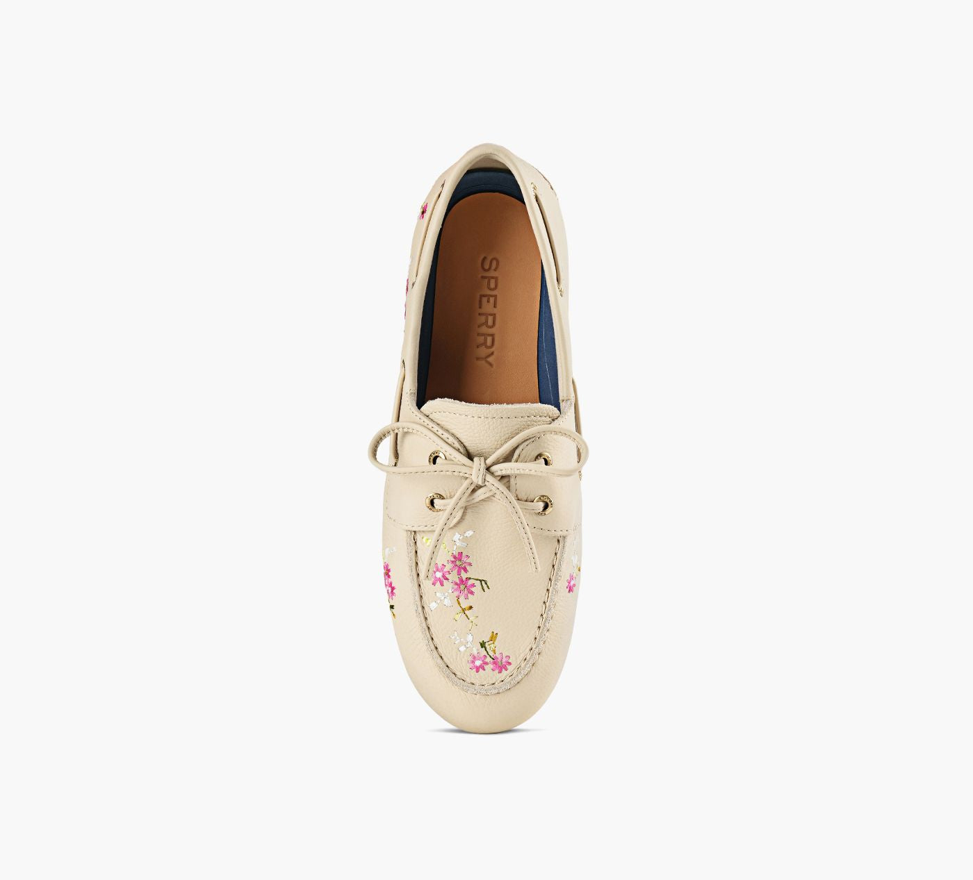 SPERRY SLIMBOAT in BEIGE view 1c