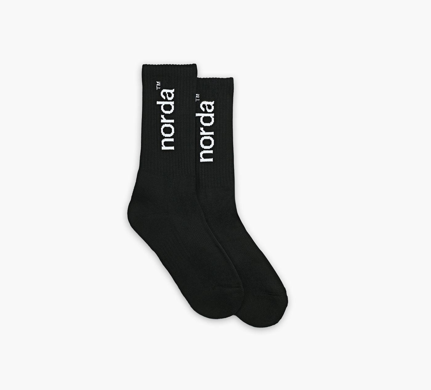 NORDA UNISEXRETROSOCK in BLACK