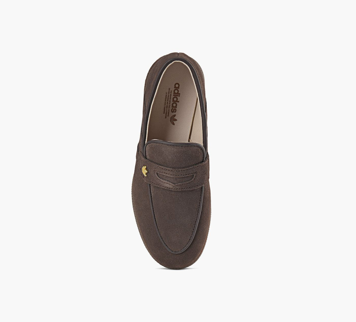ADIDAS HANDBALLSPEZIALLOAFER in BROWN view 1c