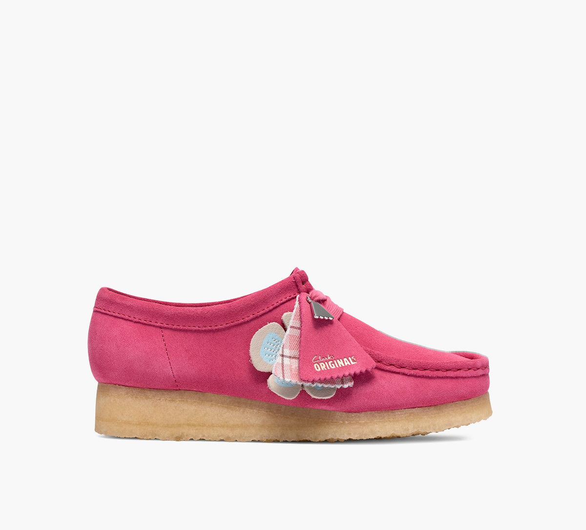 CLARKS ORIGINALS WALLABEE in FUCHSIA