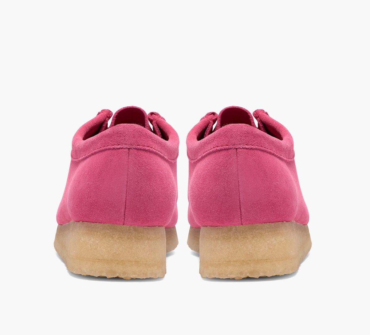 CLARKS ORIGINALS WALLABEE en FUCHSIA vue 4