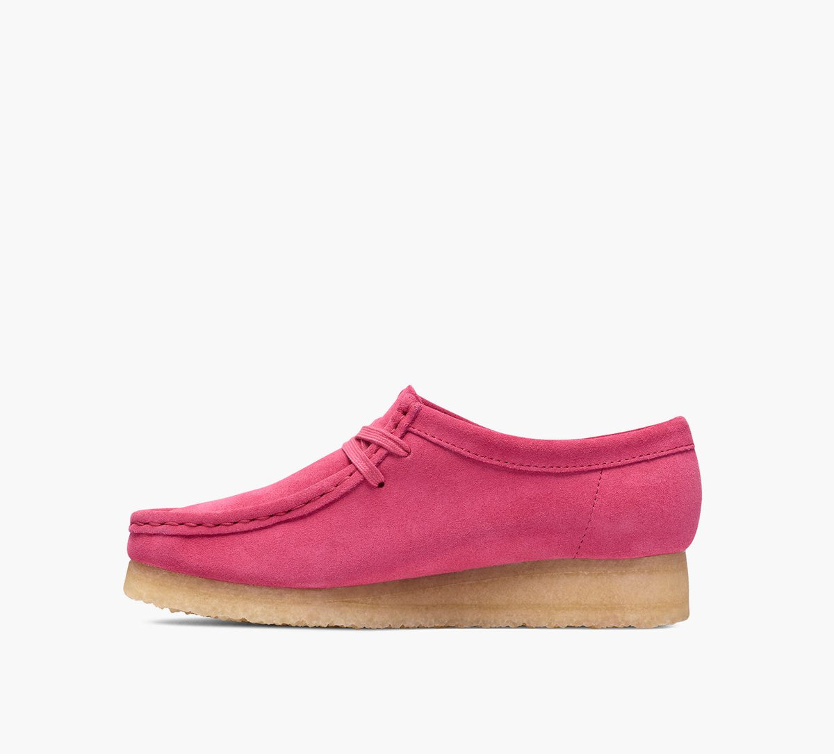 CLARKS ORIGINALS WALLABEE en FUCHSIA vue 7