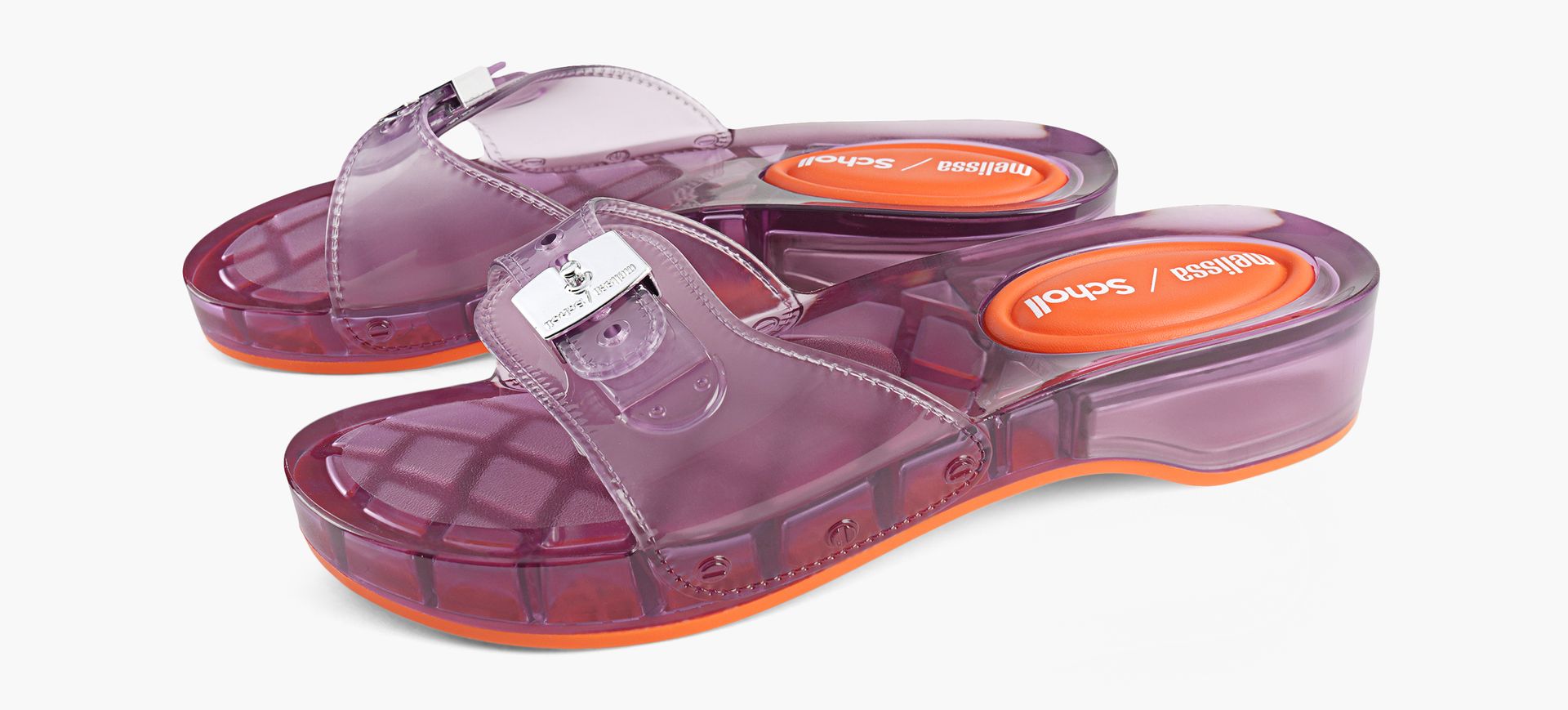 MELISSA MELISSAxSCHOLLPESCURAHEEL in PURPLE view 4