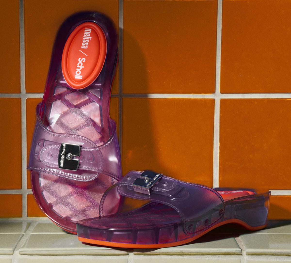 MELISSA MELISSAxSCHOLLPESCURAHEEL in PURPLE view 9