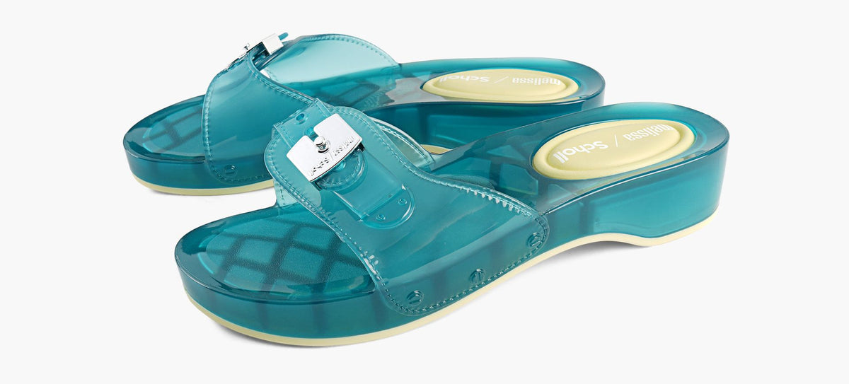 MELISSA MELISSAxSCHOLLPESCURAHEEL in BLUE view 4