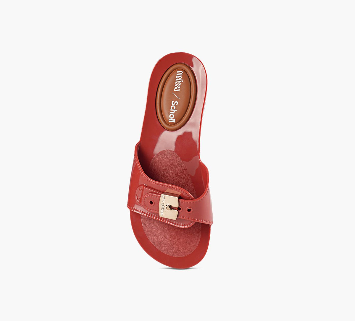 MELISSA MELISSAxSCHOLLPESCURAHEEL in RED view 1c