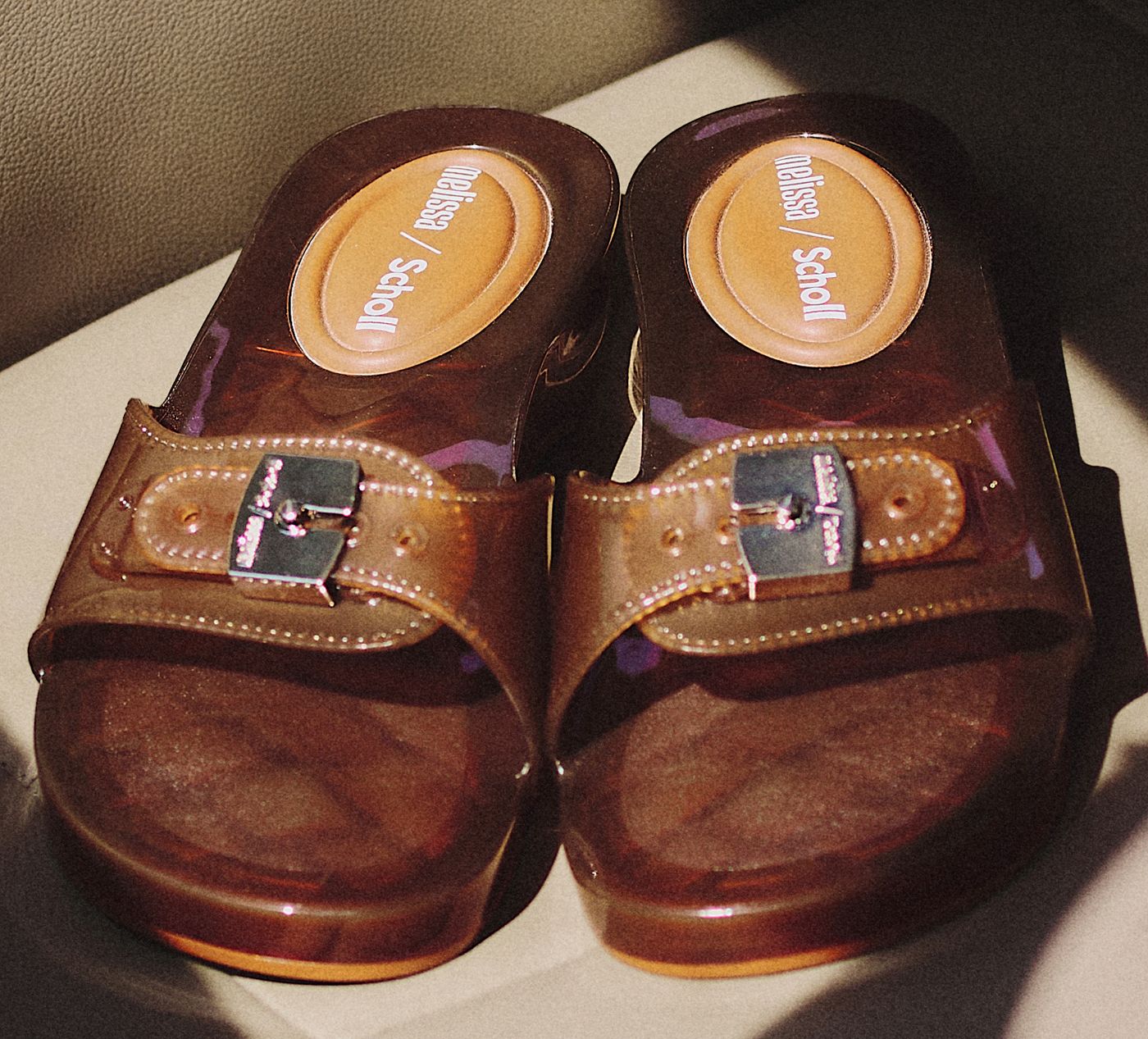 MELISSA MELISSASCHOLLTALONPESCURA en BRUN vue 9