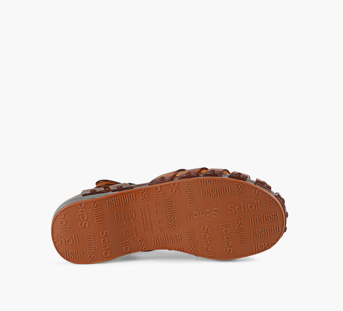 MELISSA MELISSASCHOLLPOSSESSIONPESCURA en BRUN vue 6