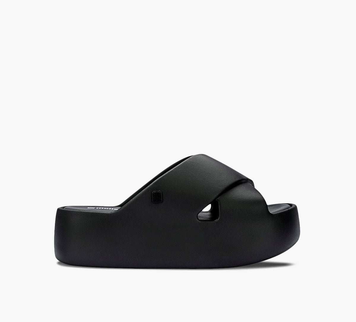 MELISSA SANDALEPLATEFORMEFREE en NOIR
