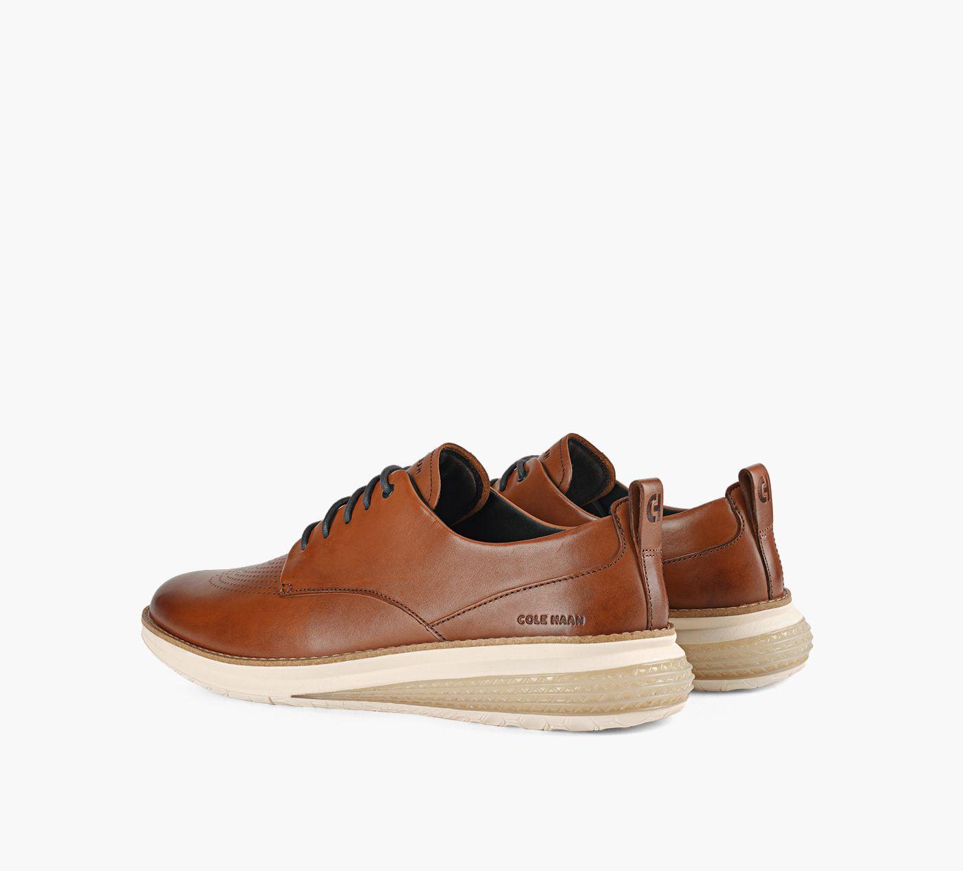 COLE HAAN OXFORDORIGINALGRANDENERGYWEAVEPERFORBOUTUNI en TAN vue 3