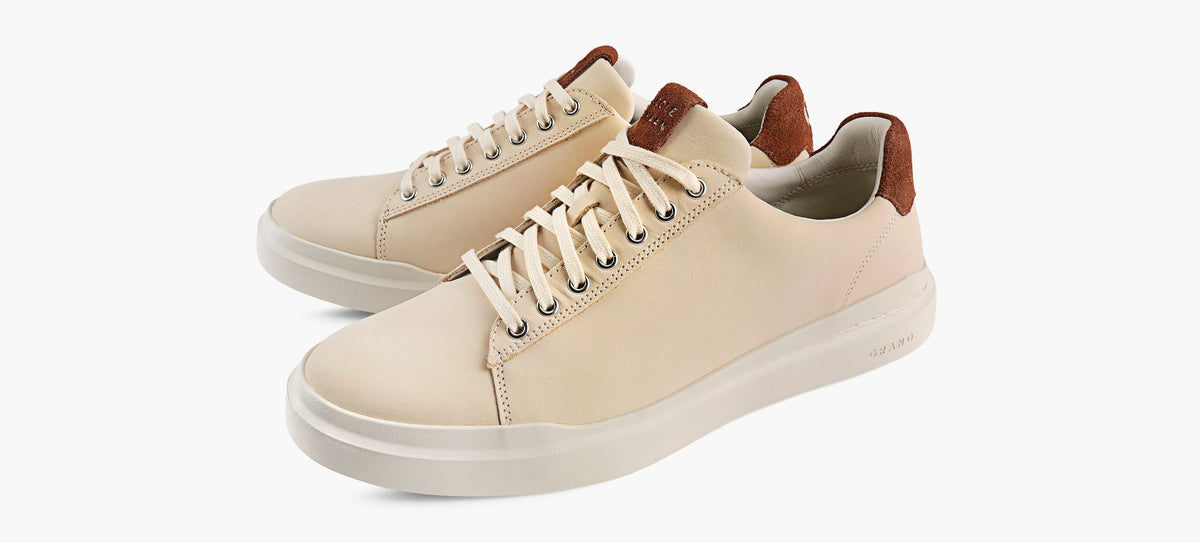 COLE HAAN BASKETGRANDPRORALLYLTTLARGEURLARGE en BEIGE vue 4