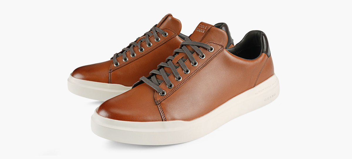 COLE HAAN GRANDPRORALLYLTTSNEAKERSWIDE in TAN view 4