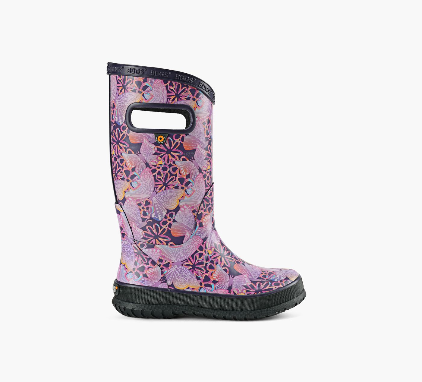 BOGS BOTTEDEPLUIEPAPILLONSOLAIRE en VIOLET