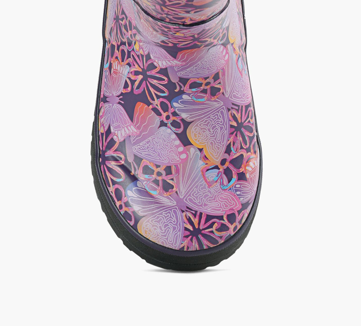 BOGS BOTTEDEPLUIEPAPILLONSOLAIRE en VIOLET vue 1c