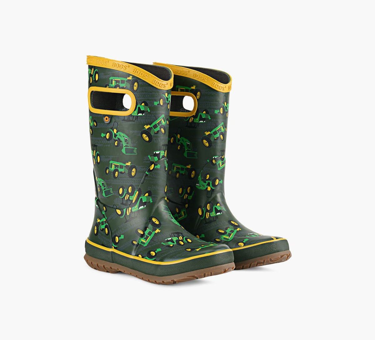 BOGS BOTTEDEPLUIETRACTEUR en VERT vue 2