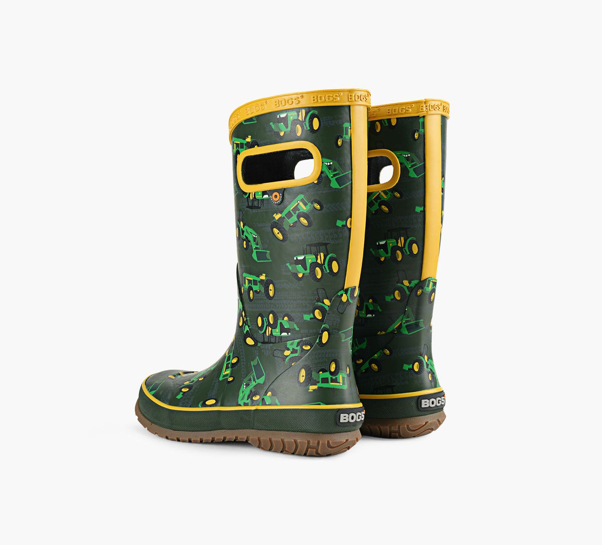 BOGS BOTTEDEPLUIETRACTEUR en VERT vue 3