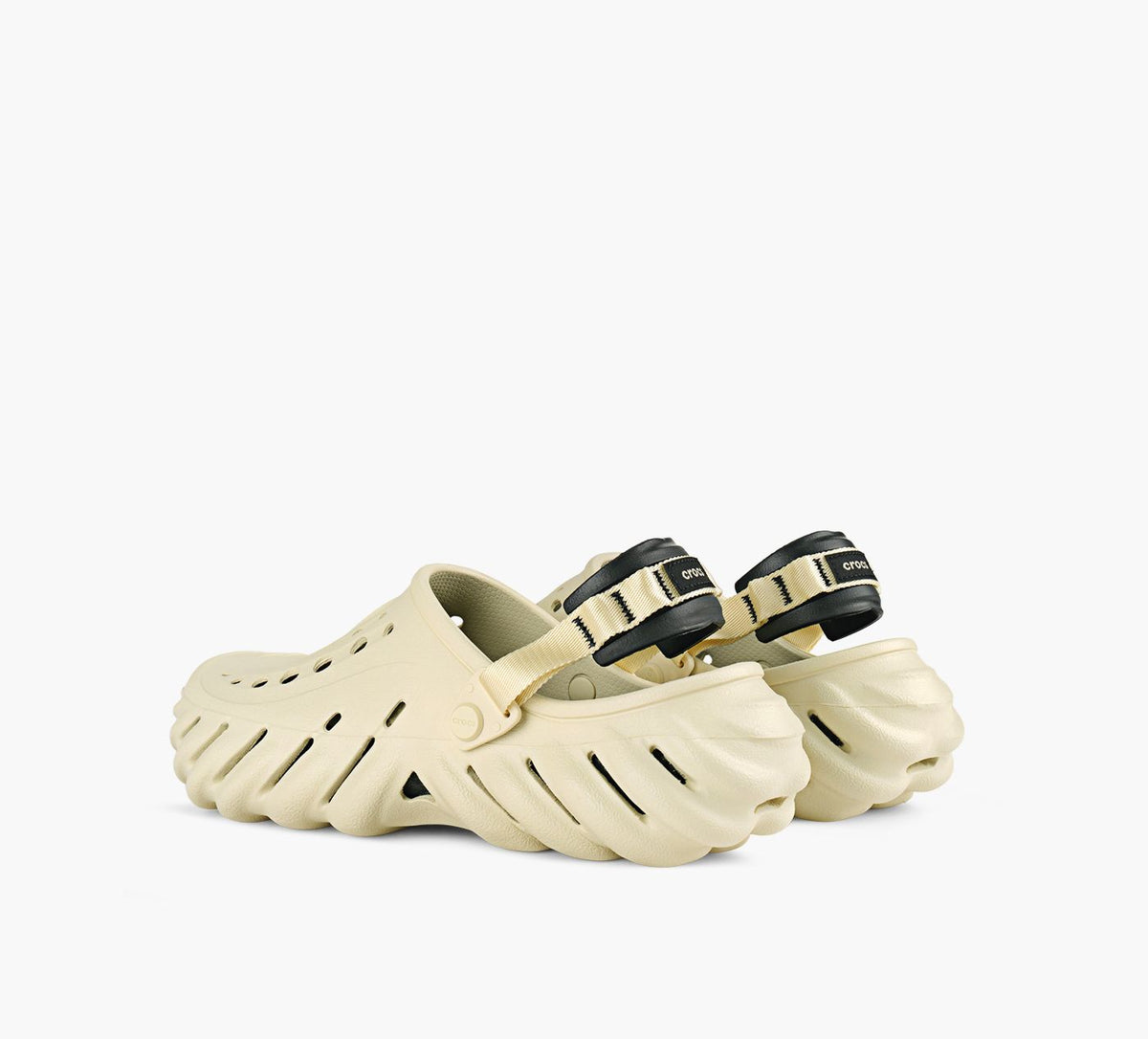 CROCS SABOTSECHO en BLANC vue 3