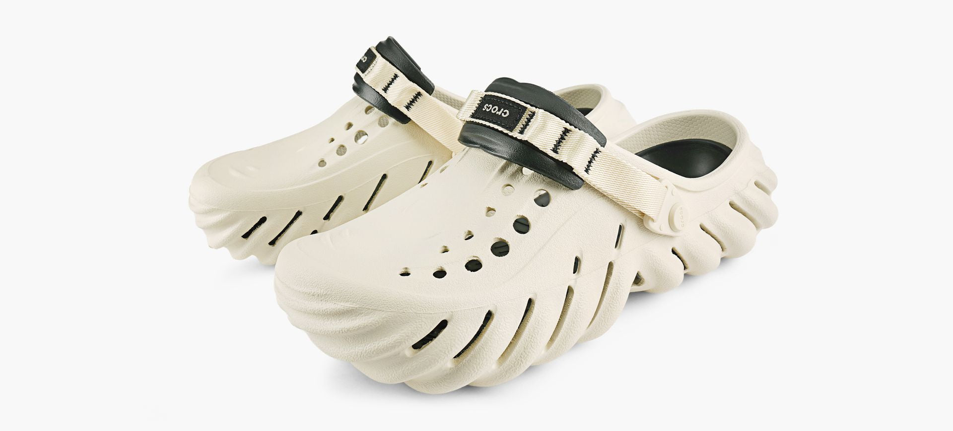 CROCS SABOTSECHO en BLANC vue 4