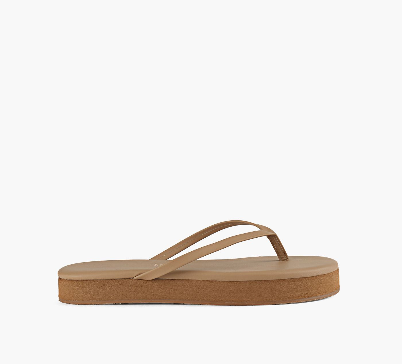 TKEES PLATFORMLILY in BEIGE