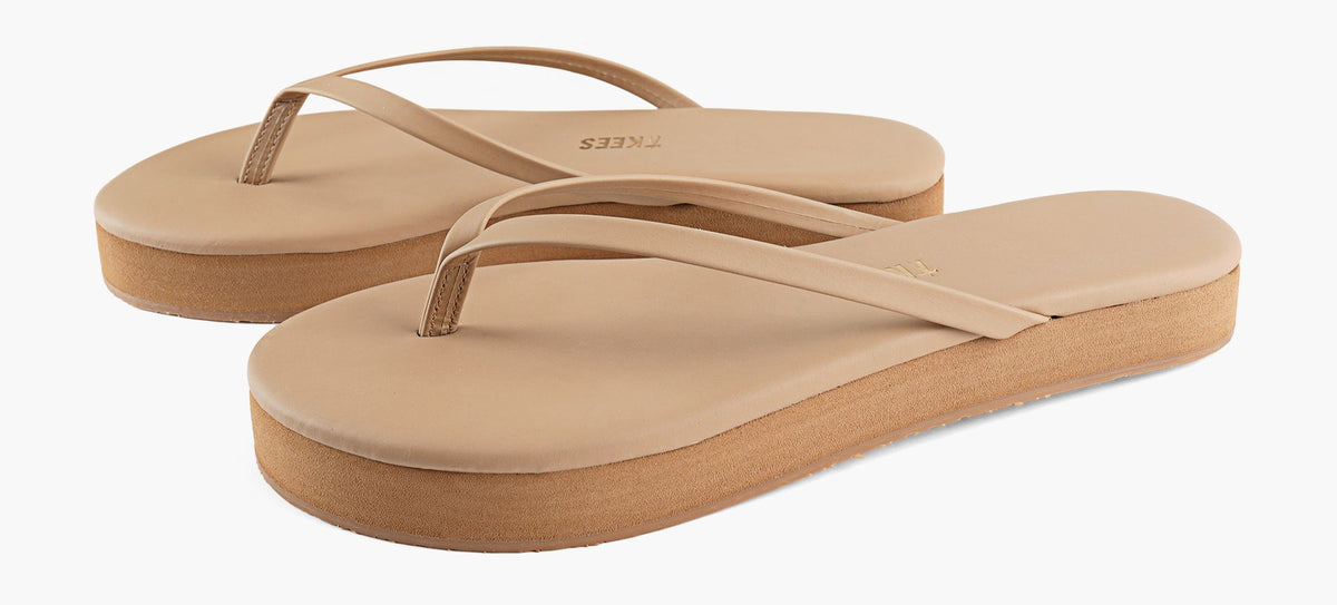 TKEES PLATFORMLILY in BEIGE view 4