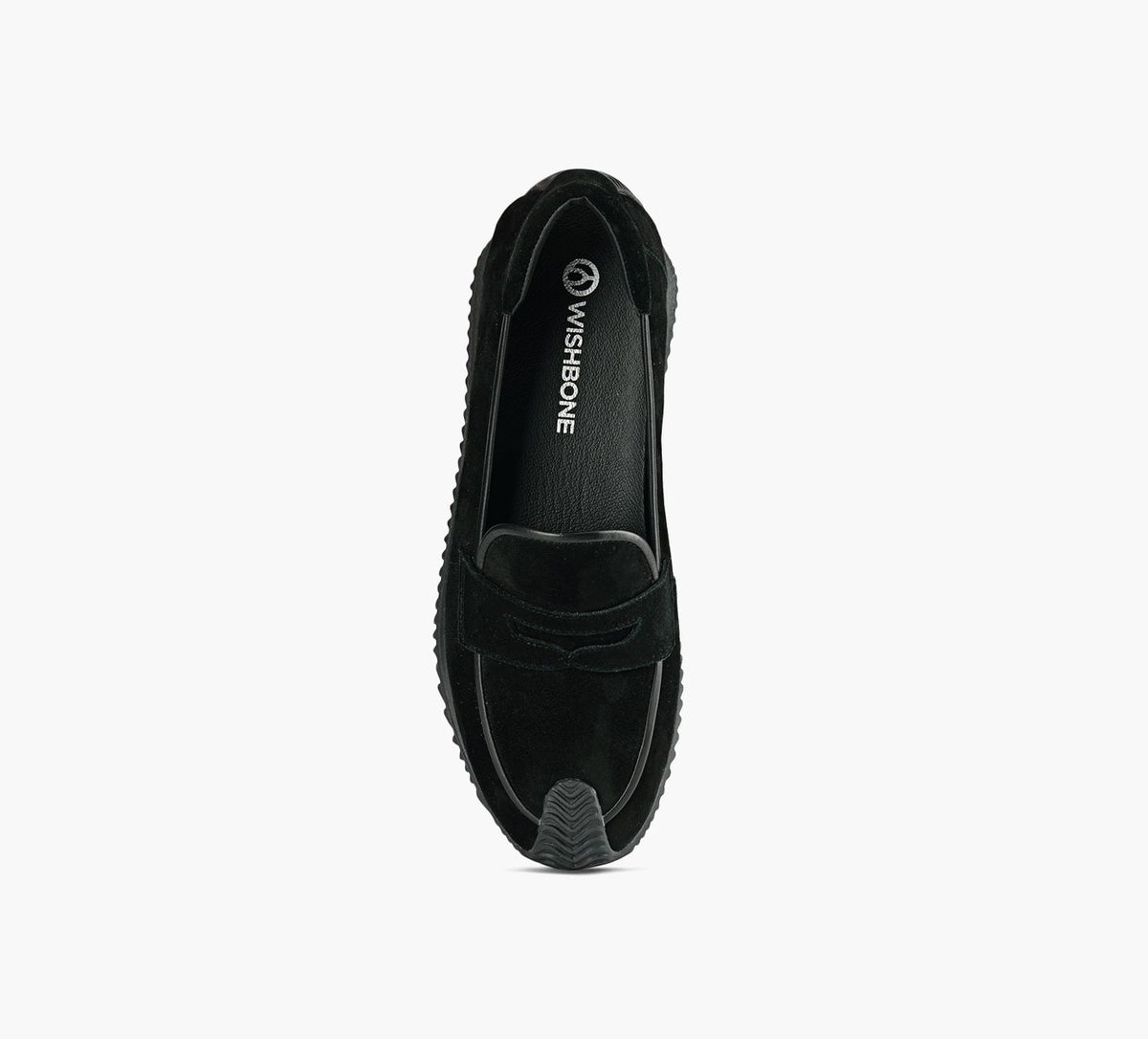 WISHBONE PARISL en NOIR vue 1c
